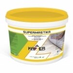 Supermastika, клей-мастика для напольных покрытий и плит, галтелей, 3,2 кг кг