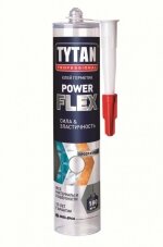 TYTAN Монтажный клей/герметик POWER FLEX (290мл.) бесцветный